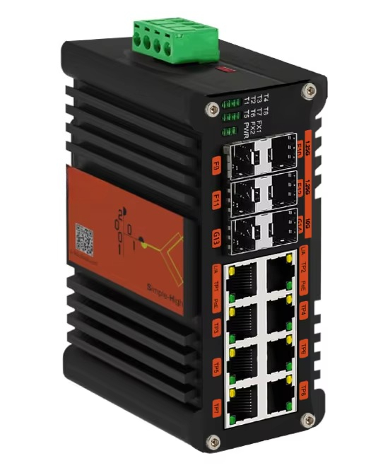 Managed Gigabit Poe Switch 8 Port 802.3At - Commutateur Ethernet géré industriel L2+ 8