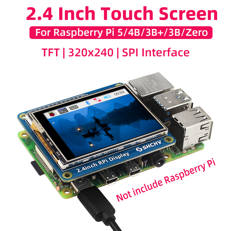 Turing Pi 2 - SHCHV 2.4 pouces écran tactile pour