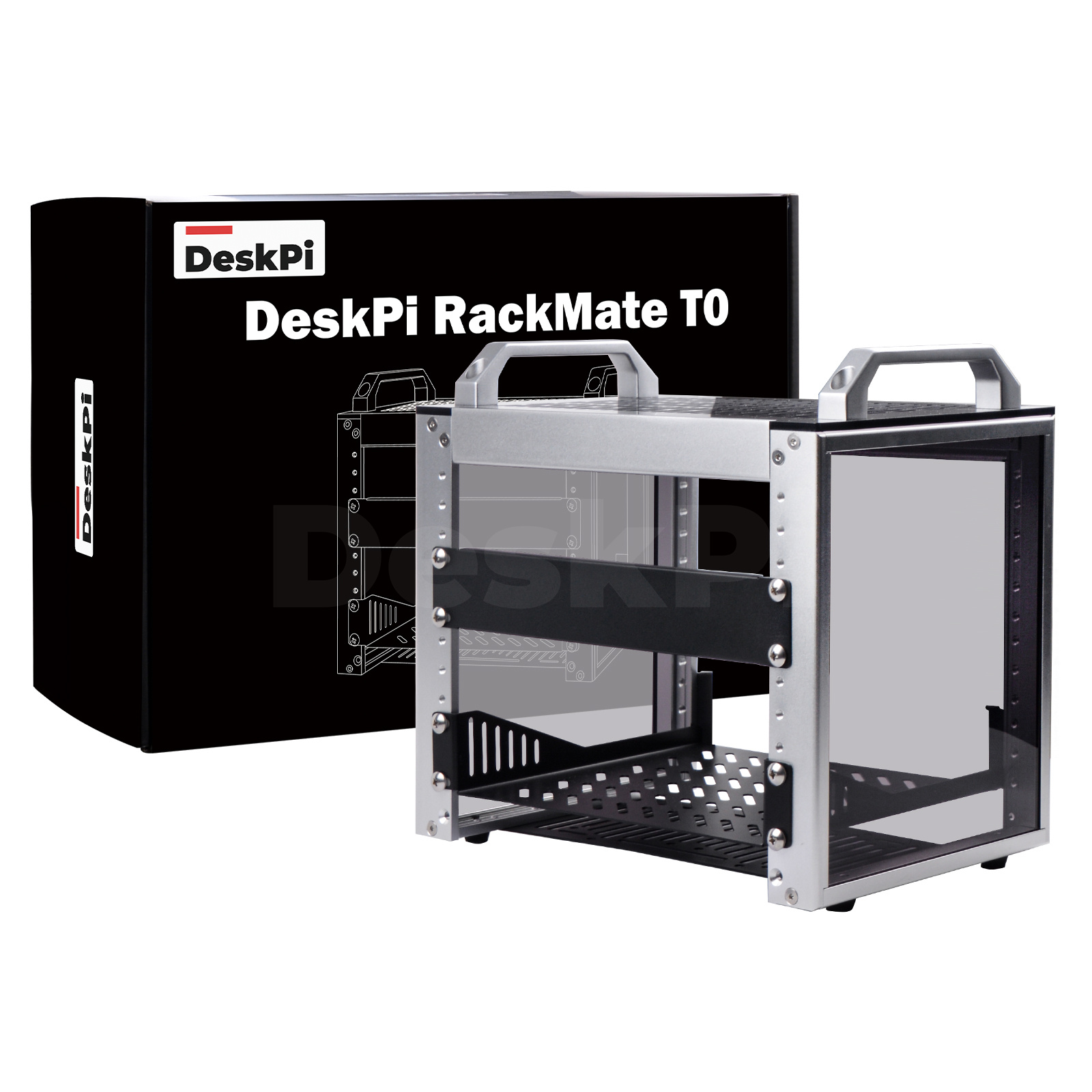 Deskpi Super6C - DeskPi RackMate T0 Rackmount, armoire serveur